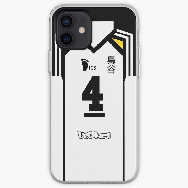HAIKYUU!! BOKUTO KOUTAROU JERSEY PHONE CASE FUKURODANI ANIME SAMSUNG GALAXY + IPHONE iPhone Soft Case