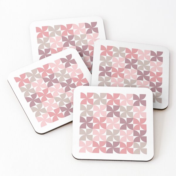 Item preview, Pink Windmill Geometric Pattern  designed and sold by Sengflo.