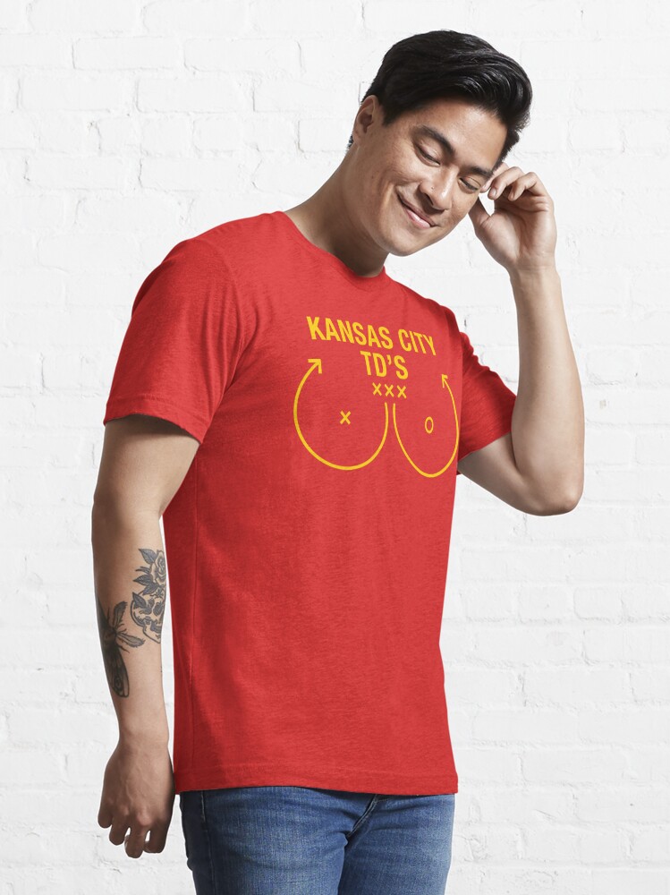 Disover Funny Kansas City Touchdown KC TD's | Essential T-Shirt 