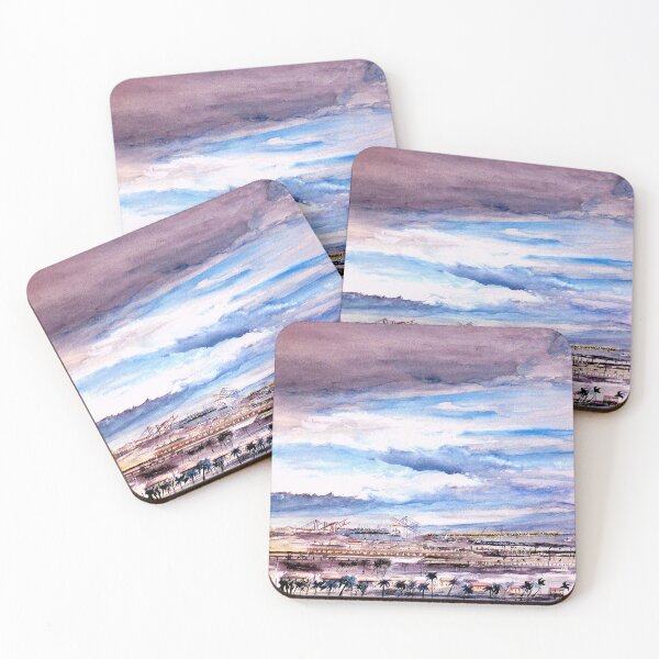 Item preview, Storm Clouds Over San Pedro at sunset designed and sold by Rob Beilby.