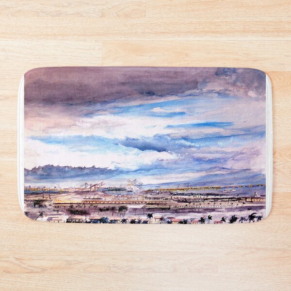 Item preview, Storm Clouds Over San Pedro at sunset designed and sold by Rob Beilby.