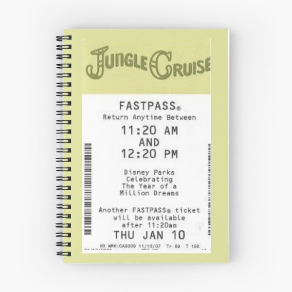 Item preview, Jungle Cruise Fastpass designed and sold by GabbyKno.