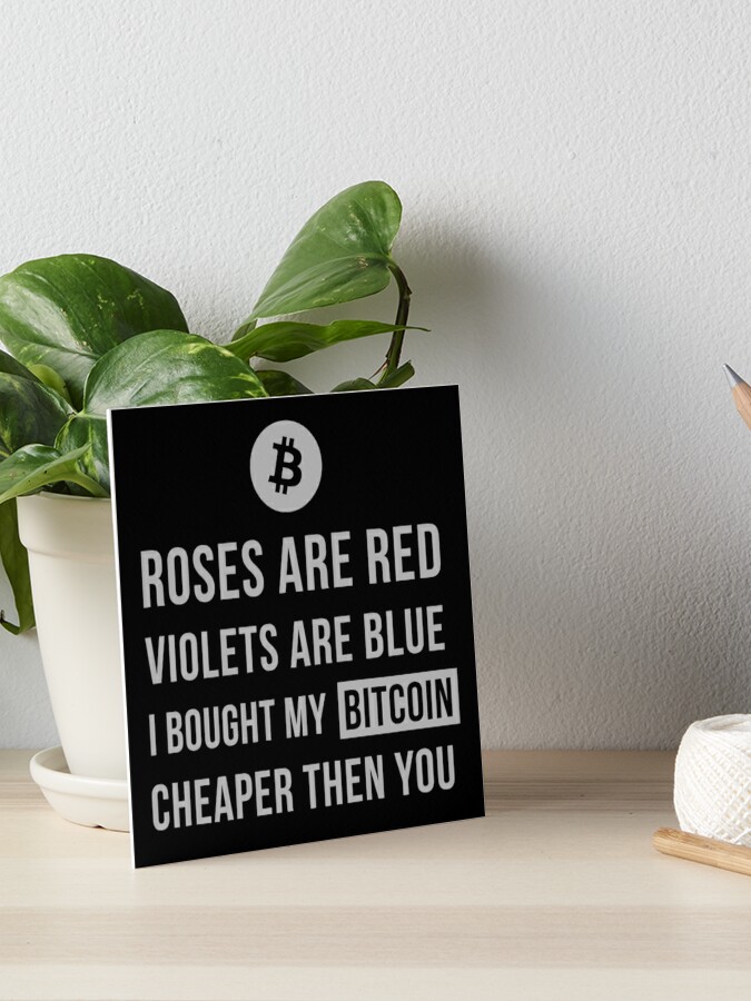 Funny Rhyme About Bitcoin