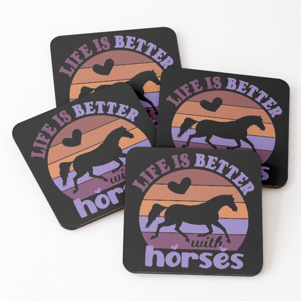 Item preview, Life Is Better With Horses designed and sold by dreammerchant.
