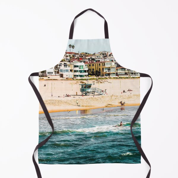 Item preview, Summer sandy beach at Manhattan beach California USA designed and sold by Mrvell.