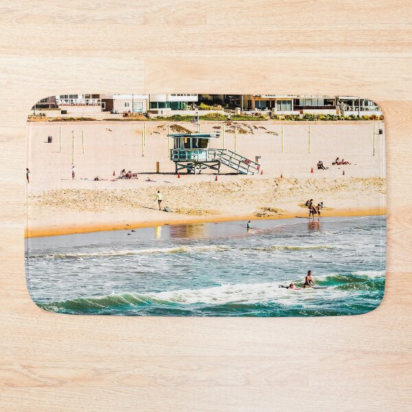 Item preview, Summer sandy beach at Manhattan beach California USA designed and sold by Mrvell.