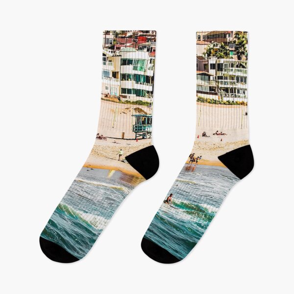 Item preview, Summer sandy beach at Manhattan beach California USA designed and sold by Mrvell.