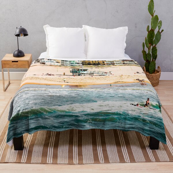 Item preview, Summer sandy beach at Manhattan beach California USA designed and sold by Mrvell.