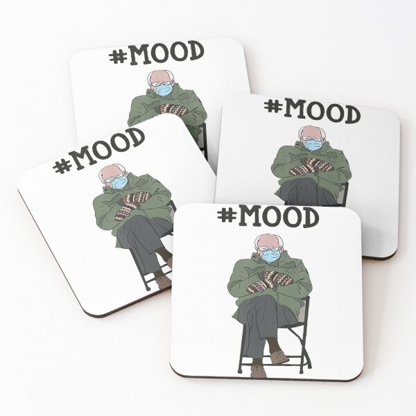 Item preview, Bernie mittens meme MOOD designed and sold by sevenforArt.