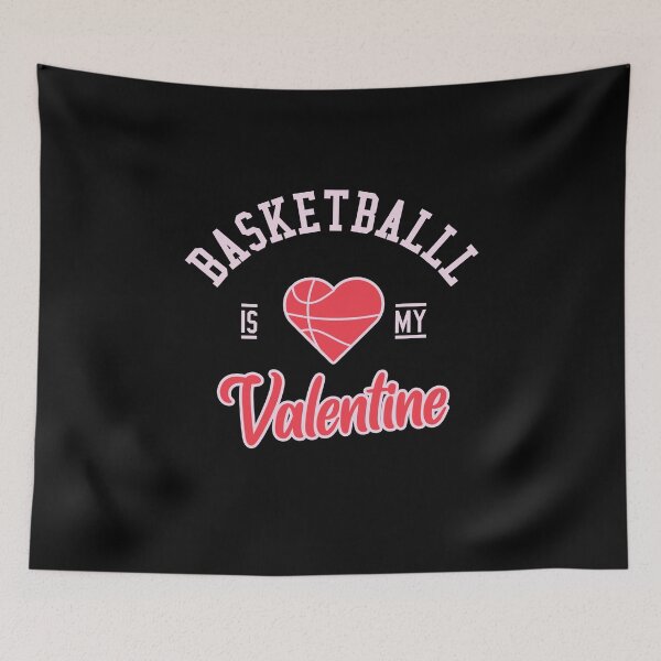 Item preview, Basketball is my valentine designed and sold by hummyteez.