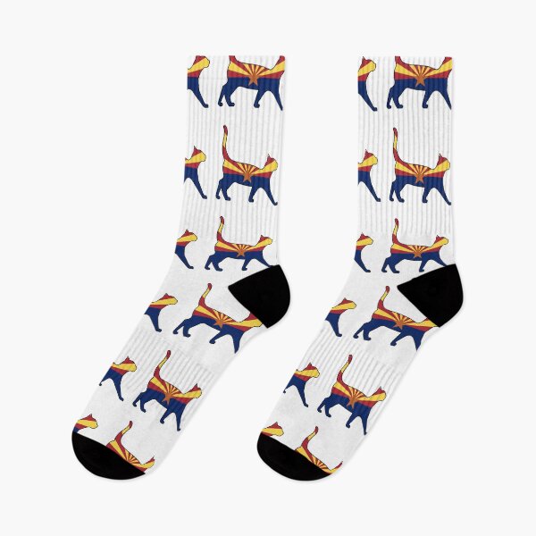 Item preview, State of Arizona Flag for Cat Lovers designed and sold by Gsallicat.