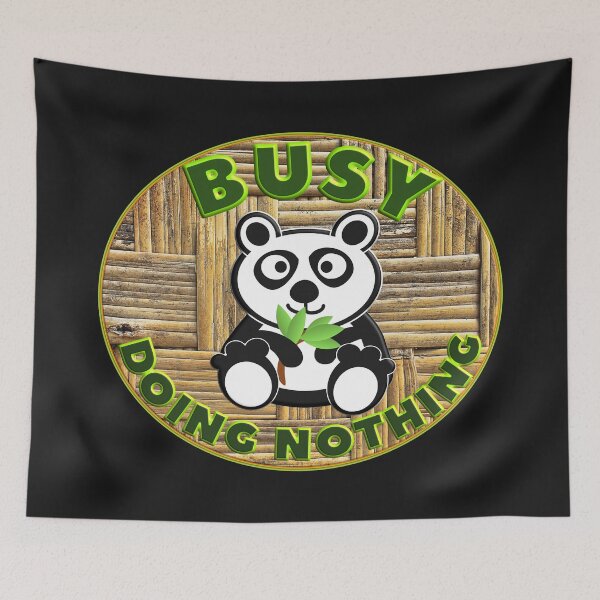 Item preview, BUSY DOING NOTHING PANDA - FOR BABY PANDA LOVER designed and sold by Ralek.