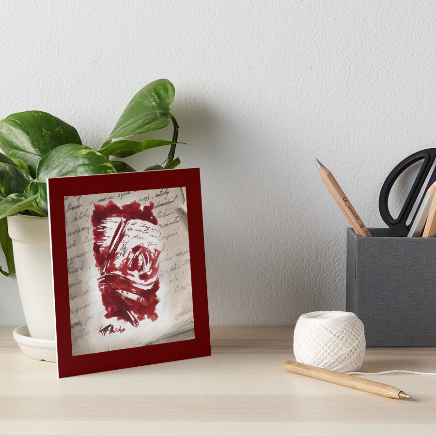 Item preview, Art Board Print designed and sold by krefenrir.
