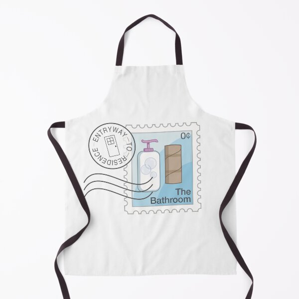 Item preview, The Bathroom - Postmarked Commemorative Lockdown Stamp designed and sold by itsgillymac.