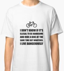Handsome Ride Bike Classic T-Shirt