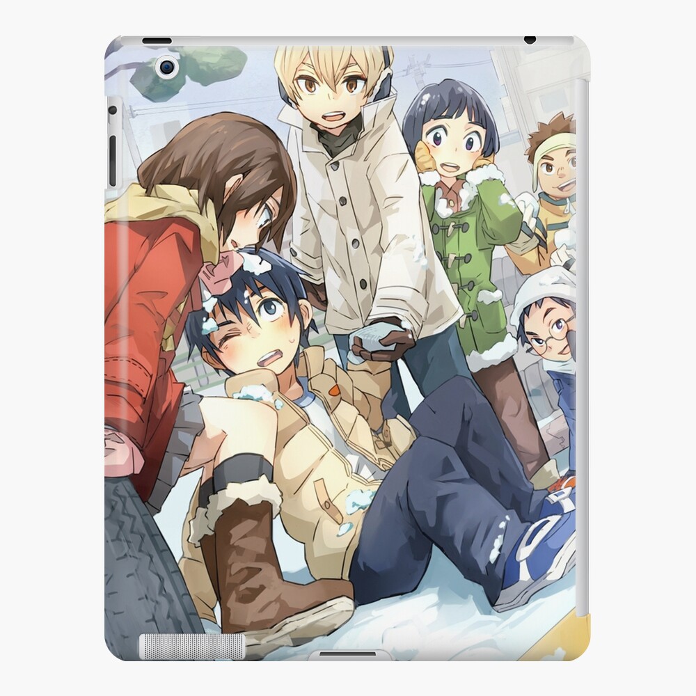 Erased : Kayo fanart ( boku dake ga inai mach) iPad Case & Skin