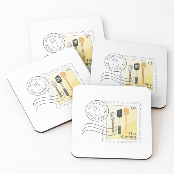 Item preview, The Kitchen - Postmarked Commemorative Lockdown Stamp designed and sold by itsgillymac.