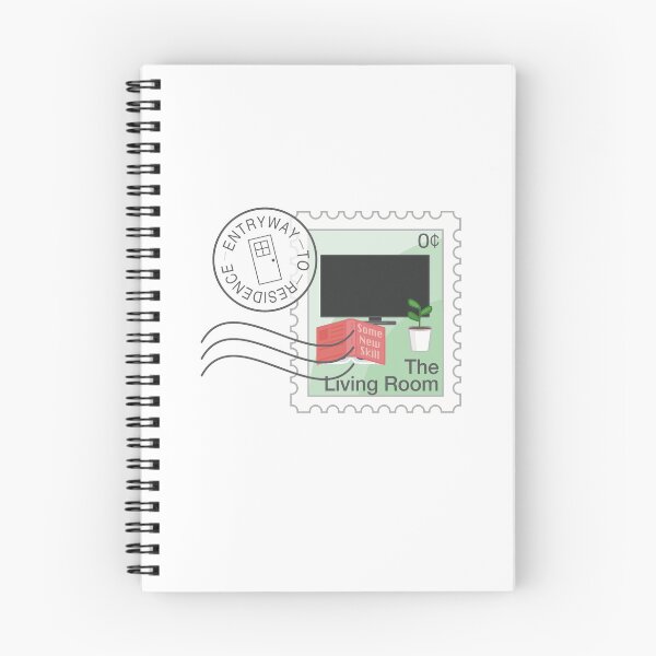 Item preview, The Living Room - Postmarked Commemorative Lockdown Stamp designed and sold by itsgillymac.