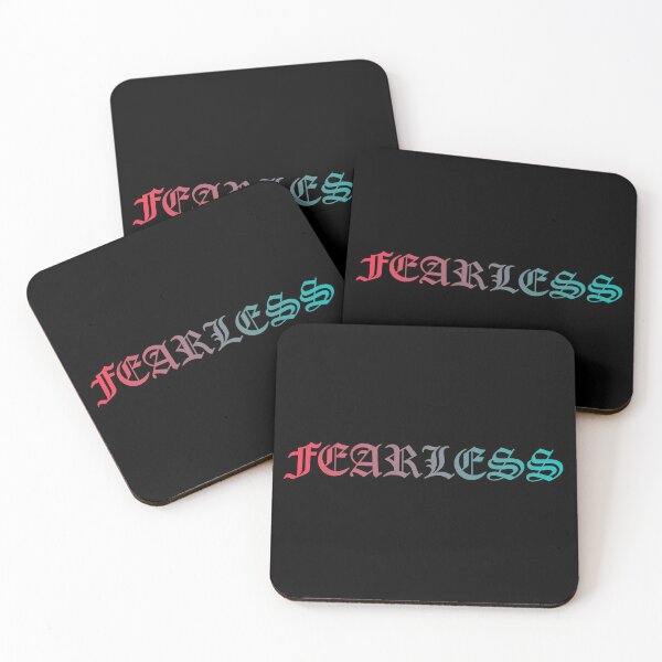 Item preview, Fearless Old English font red blue designed and sold by everything4eva.