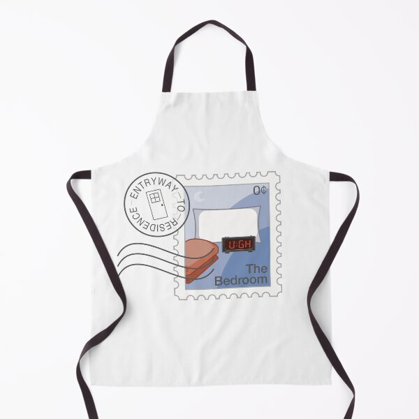 Item preview, The Bedroom - Postmarked Commemorative Lockdown Stamp designed and sold by itsgillymac.