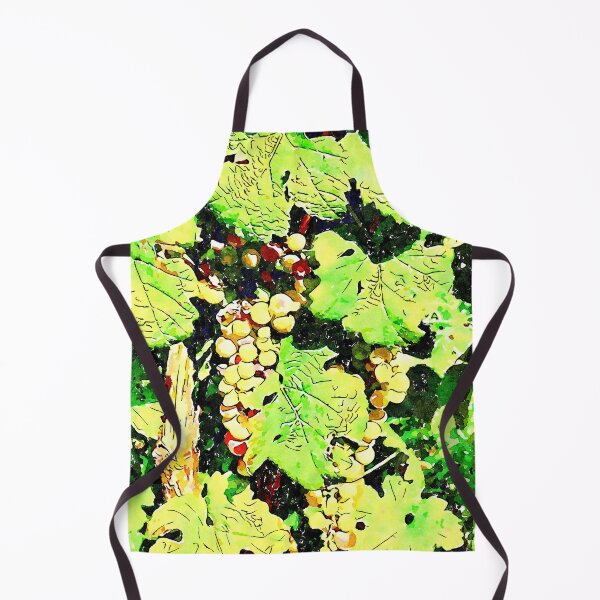Item preview, Hortus Conclusus: bunches of white grapes among the leaves designed and sold by Giuseppe Cocco.