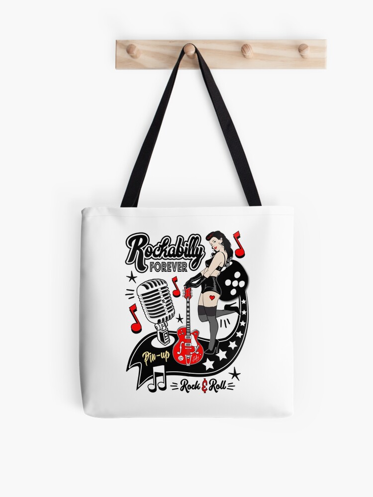 Rockabilly Red Retro handbag — Designs by Dina Studio