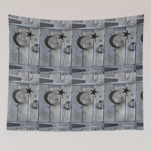 Item preview, star and moon outhouse shutter door  designed and sold by Stephanie  Skeem.