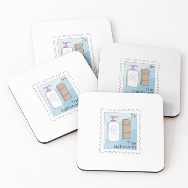 Item preview, The Bathroom - Commemorative Lockdown Stamp designed and sold by itsgillymac.