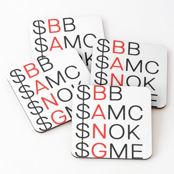 Item preview, BANG Wallstreetbets BB AMC NOK GME  designed and sold by zekiguy123.