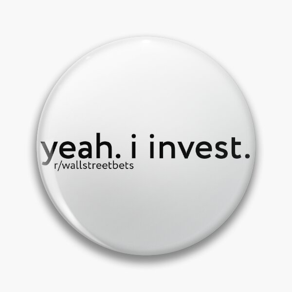 Item preview, yeah i invest wallstreetbets sticker shirt designed and sold by zekiguy123.