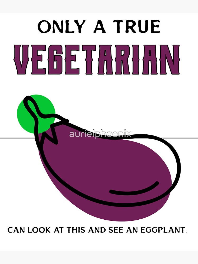 Eggplant - Only a true vegetarian can look at this and see an eggplant by aurielphoenix