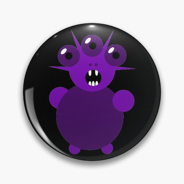 Item preview, Little Purple Monster designed and sold by KiannasMind.