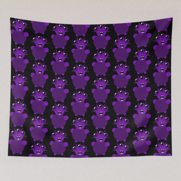 Item preview, Little Purple Monster designed and sold by KiannasMind.