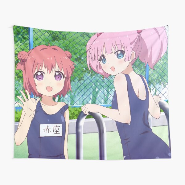 Yuru Yuri - Akaza Akari & Yoshikawa Chinatsu Tapestry