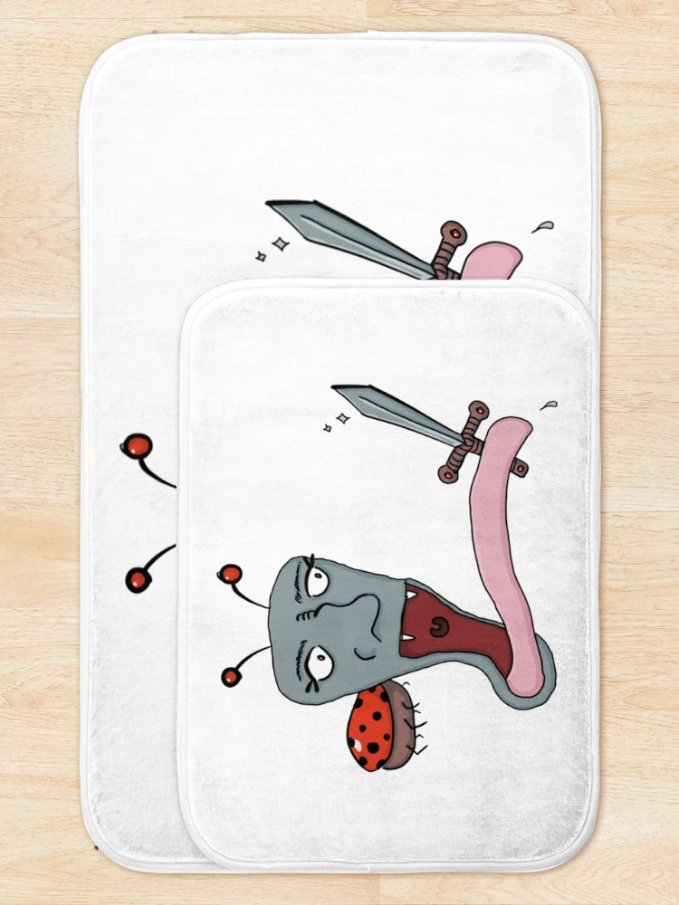 Thumbnail 5 of 6, Bath Mat, Bladeybug designed and sold by plotDriving-NPC.