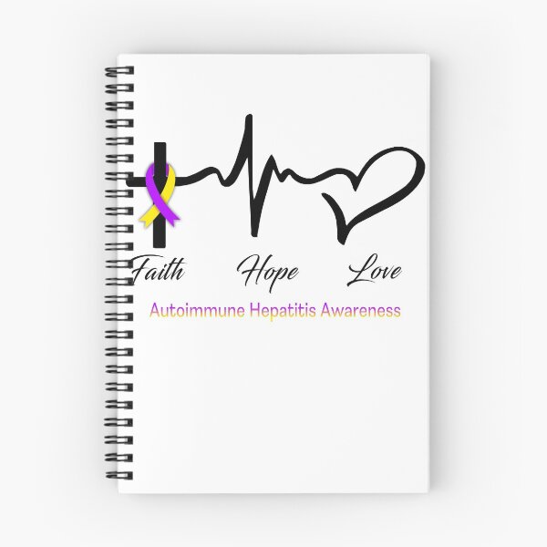 Item preview, Faith Hope Love Autoimmune Hepatitis Awareness designed and sold by frechettee.