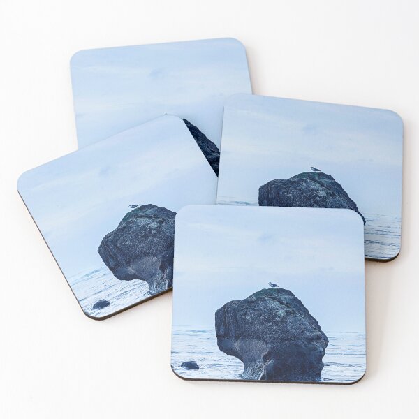 Item preview, Seagull on a Rock (blue edit) designed and sold by Grace Feucht.