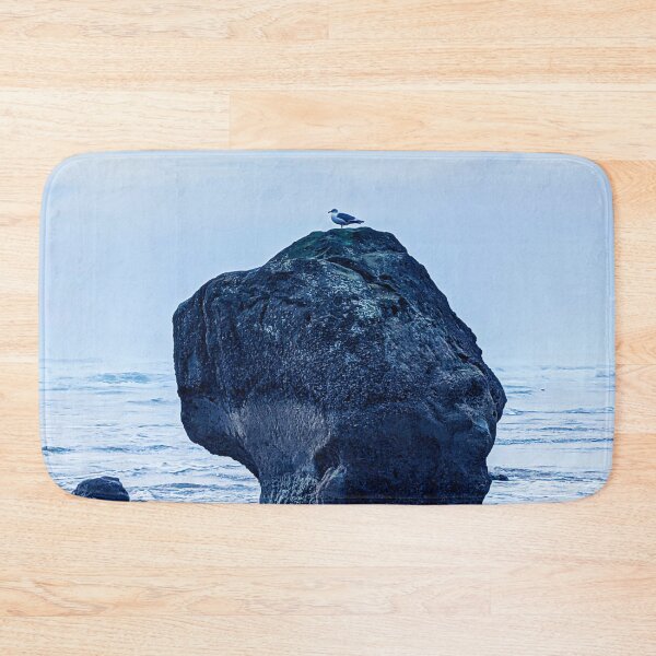 Item preview, Seagull on a Rock (blue edit) designed and sold by Grace Feucht.