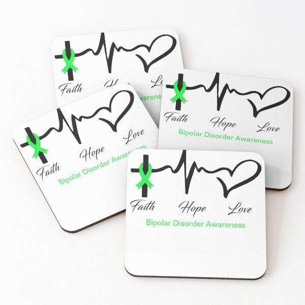 Item preview, Faith Hope Love Bipolar Disorder Awareness designed and sold by frechettee.