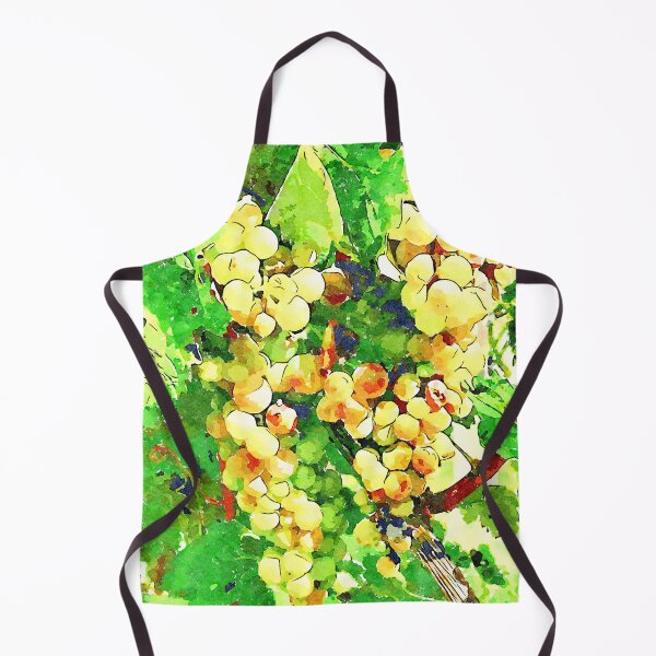 Item preview, Hortus Conclusus: bunches of white grapes among the leaves designed and sold by Giuseppe Cocco.