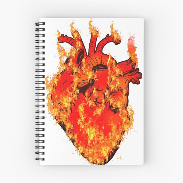 Item preview, A heart on fire. designed and sold by MXanwar.