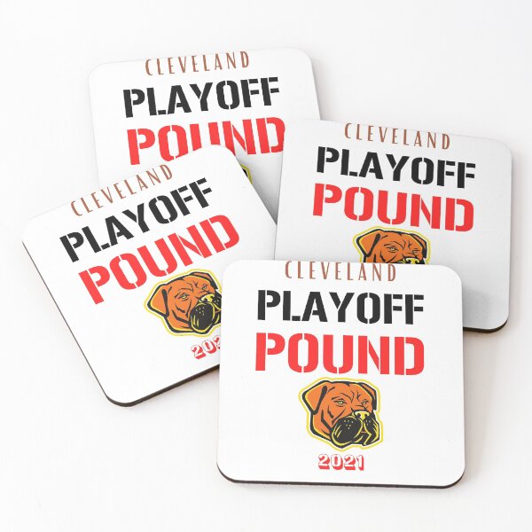 Item preview, Cleveland Browns Playoff Pound 2021 designed and sold by TEEGENIE.