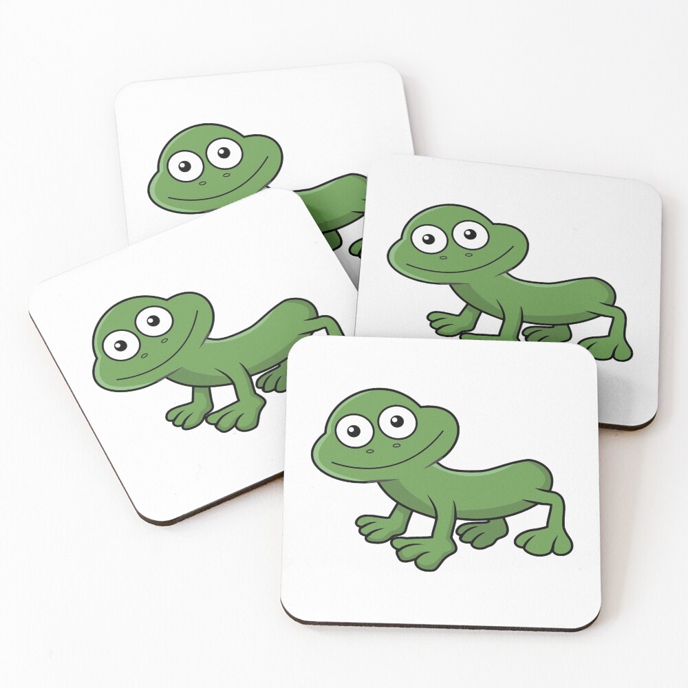 Sausage Frog Coasters (Set of 4)