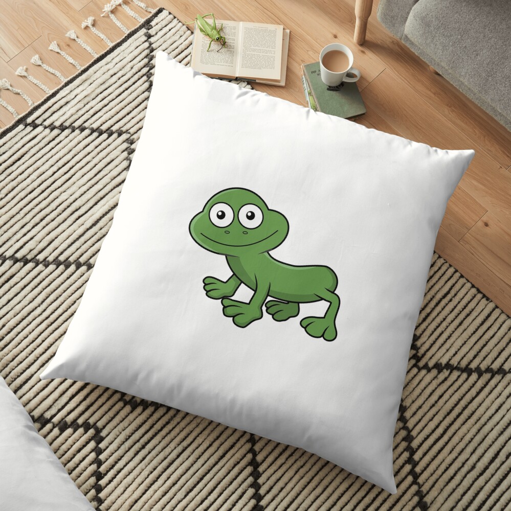 Sausage Frog Floor Pillow