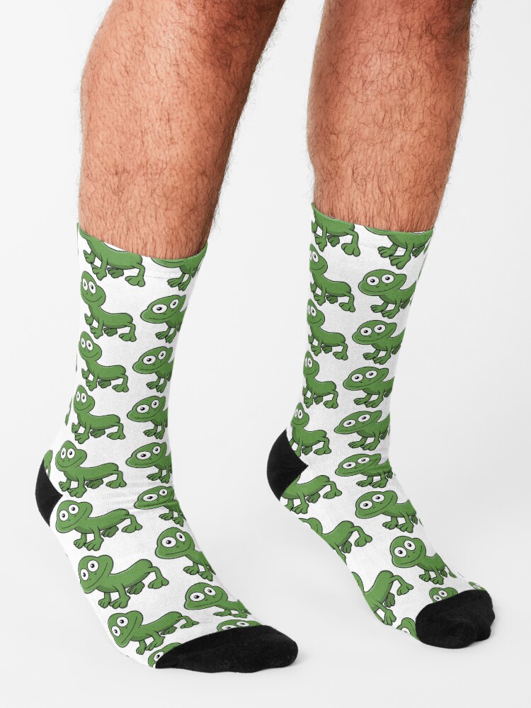 Alternate view of Sausage Frog Socks