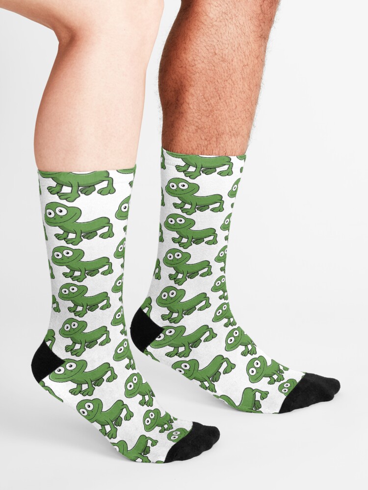 Alternate view of Sausage Frog Socks