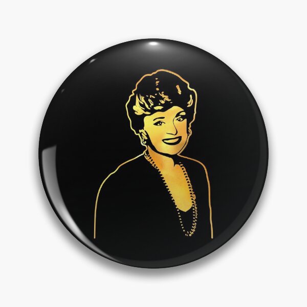 Item preview, Rue McClanahan | Gold Series | Pop Art designed and sold by williamcuccio.