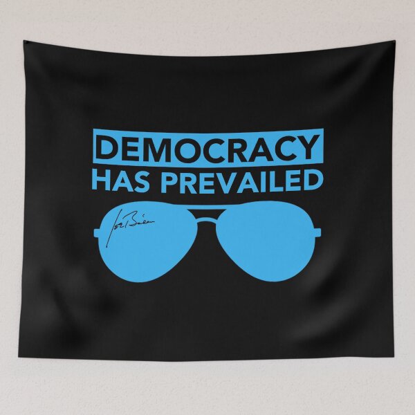 Item preview, Joe Biden - Democracy has Prevailed - Signature Sunglasses (Blue 1) designed and sold by Thelittlelord.