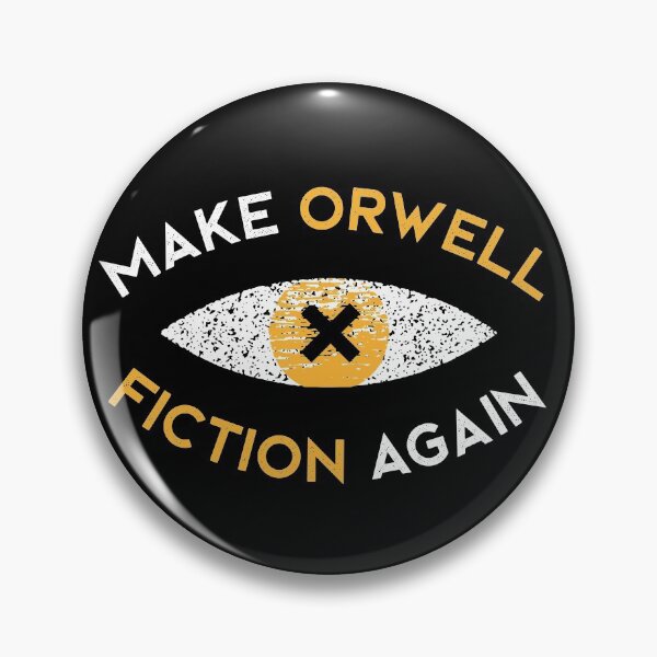 Item preview, Make Orwell fiction again - Philosophy gift designed and sold by The Philosopher's Shirt.