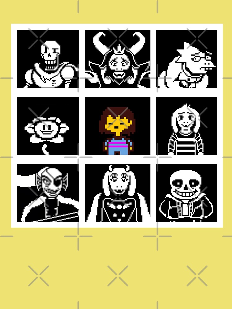 Asriel, toby Fox, toriel, flowey, Undertale, Fan art, video Game